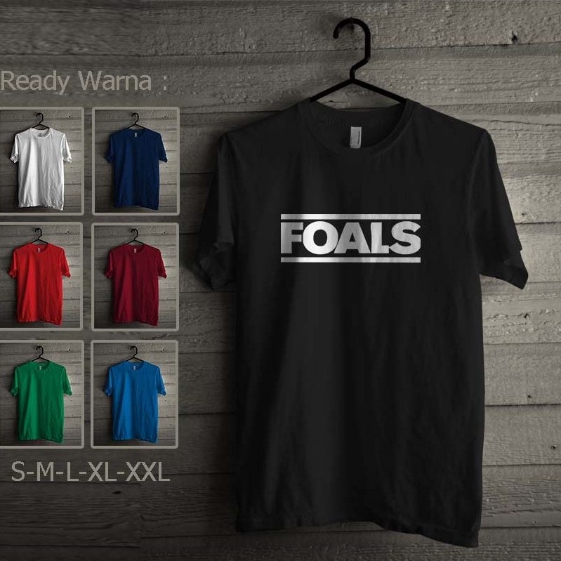 Kaos Foals  Logo Kaos Distro