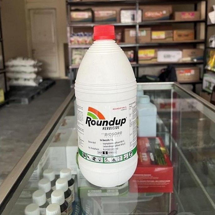 Roundup 1 Liter Herbisida Pembasmi Gulma & Rumput Bandel | Obat Rumput Cepat Mati (TERBAIK) (TERBARU