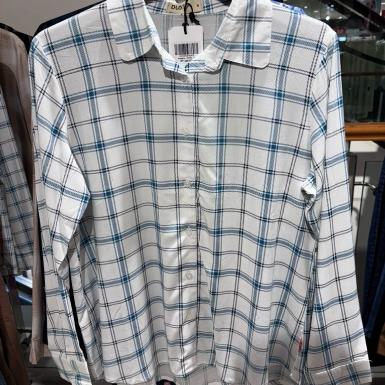 Kemeja Motif kotak-kotak Brand Dust