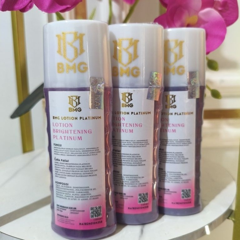 (READY) BMG Lotion Ungu Anggur Ecer Original BPOM