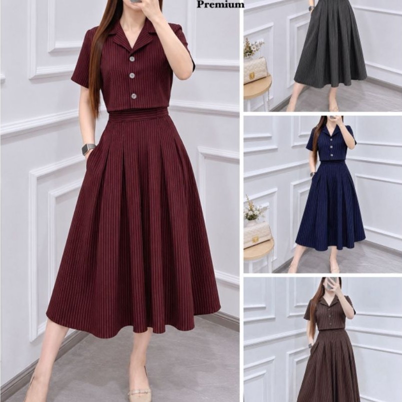 MAE set rok crop rok panjang
