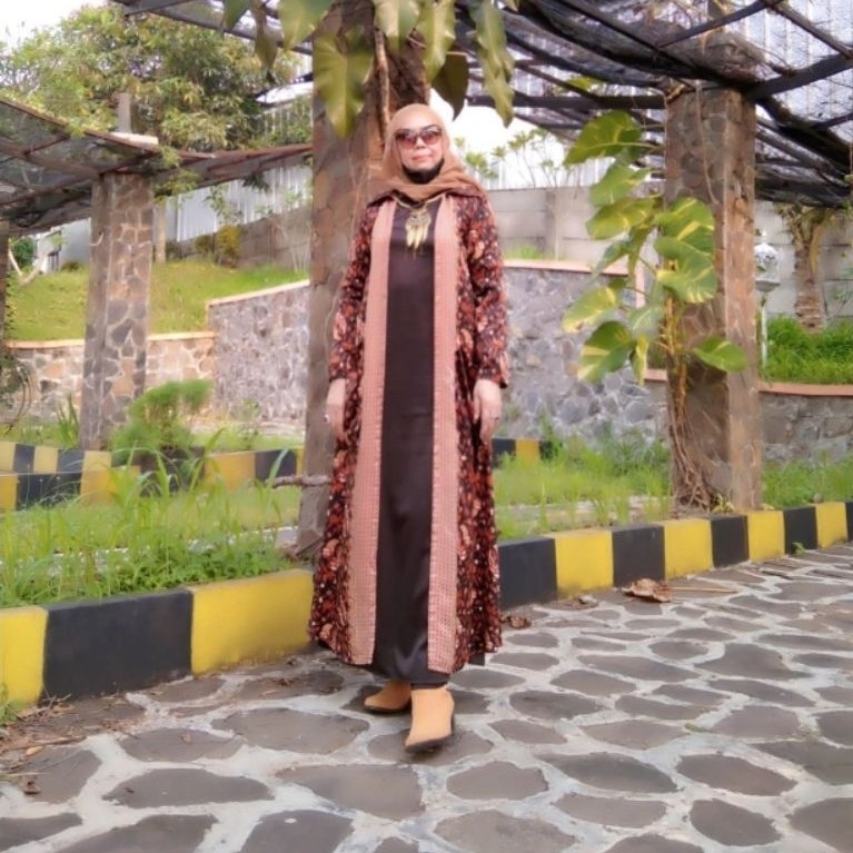 Long Cardigan batik