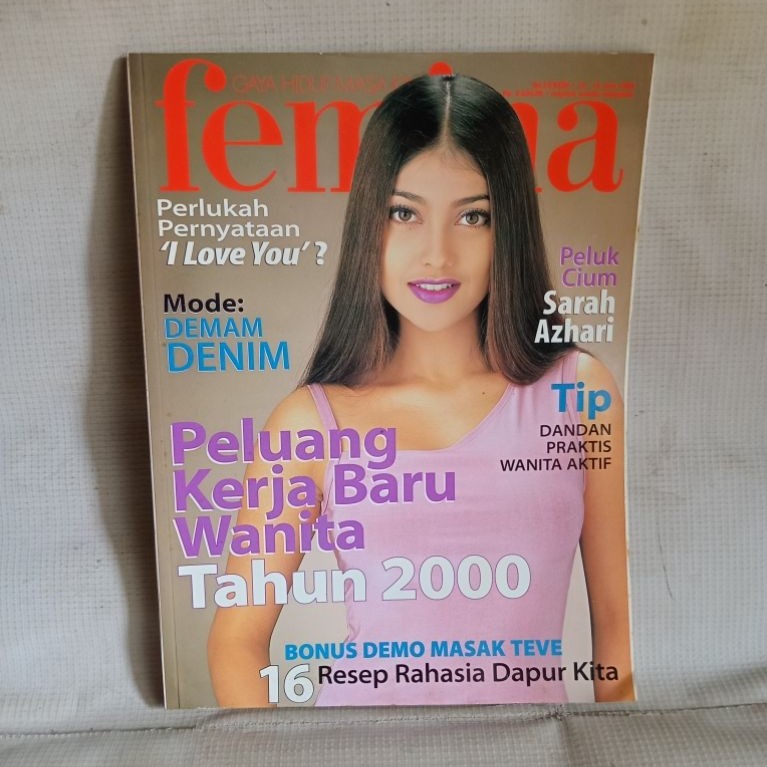 MAJALAH Femina No.22 Juni 1999