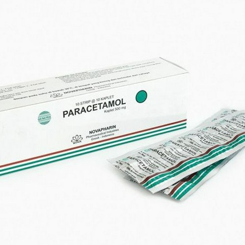 PARACETAMOL GENERIK_008 500 MG 1 STRIP @ 10 KAPLET