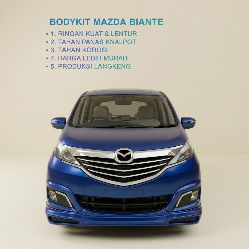bodykit mazda biante bodykit biante KUAT RINGAN LENTUR