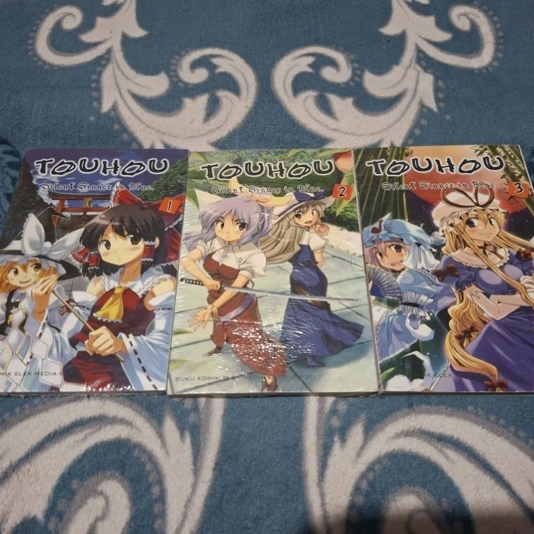 Komik Touhou silent inner blue vol 1-3 (Rare)