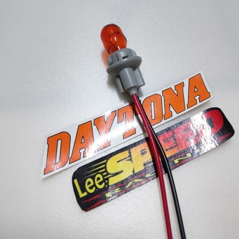 Kabel soket dan lampu bohlam sen sein riting reting satria 2t 2 tak lumba