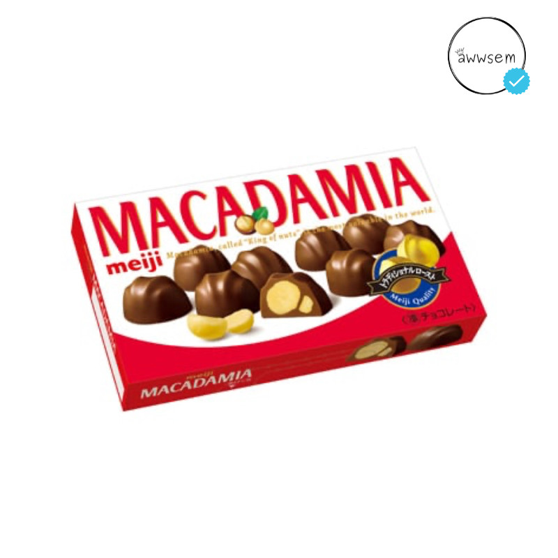 MEIJI Macadamia Chocolate Matcha JAPAN