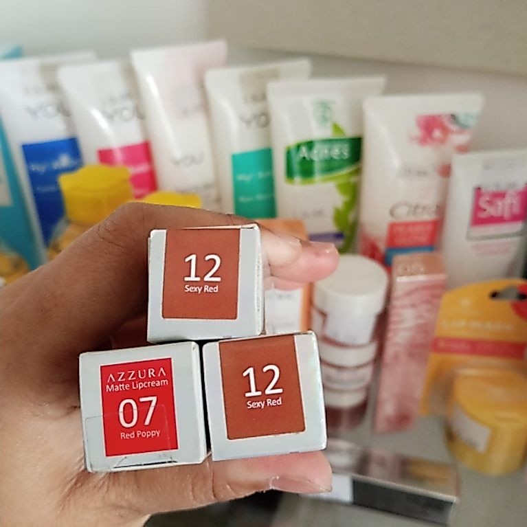 lip cream azzura