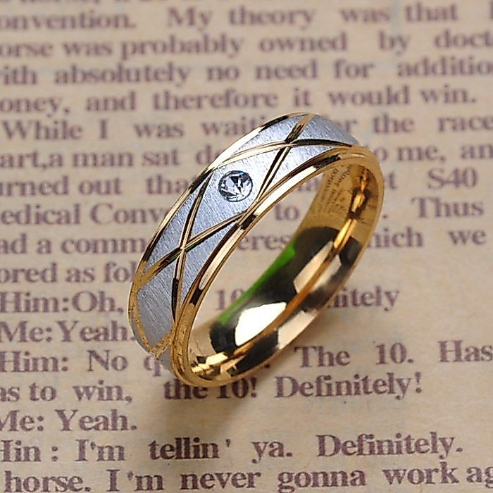Simple Men's Ring, Retro New Style Ring, Original Light Luxury Single Ring, Men's Trendy Men's Tita