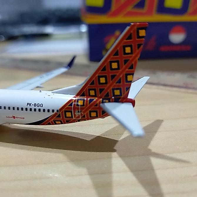 cvarhantama  / Batik Air Boeing 737-800 PK-BGG Panda Model 1:400 Diskon
