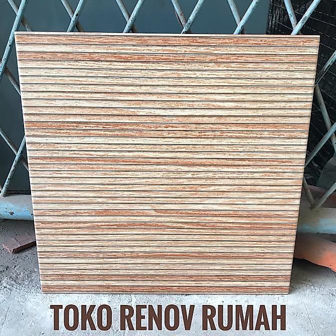 Keramik 40x40 motif serat kayu/ keramik lantai motif parkit kayu