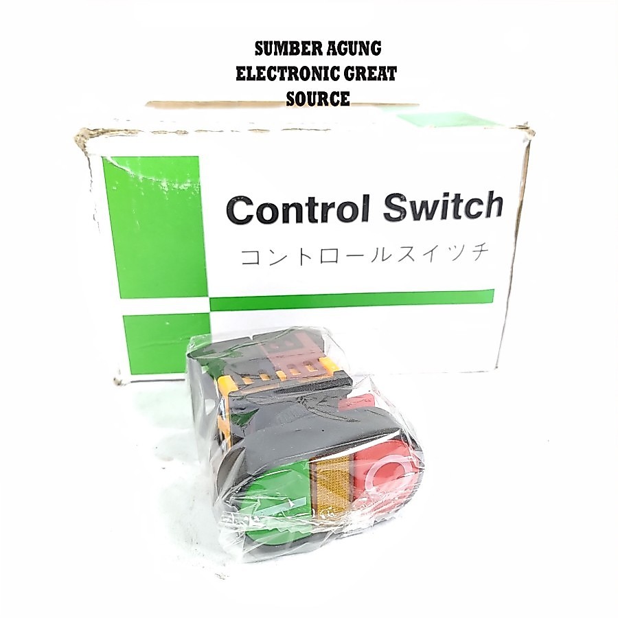SCDP22 Double Push Button On Off Panel Listrik Momentary Control Switc