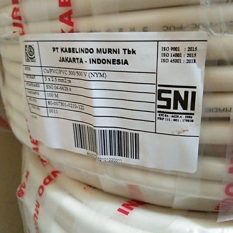 kabel NYM 3x2,5 kabelindo kabelmetal