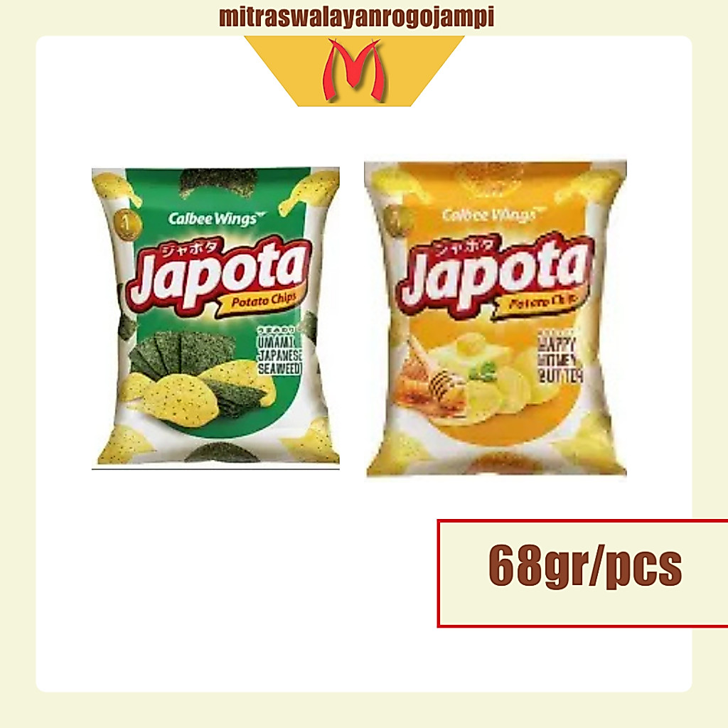 JAPOTA Snack Potato Chips 68gr