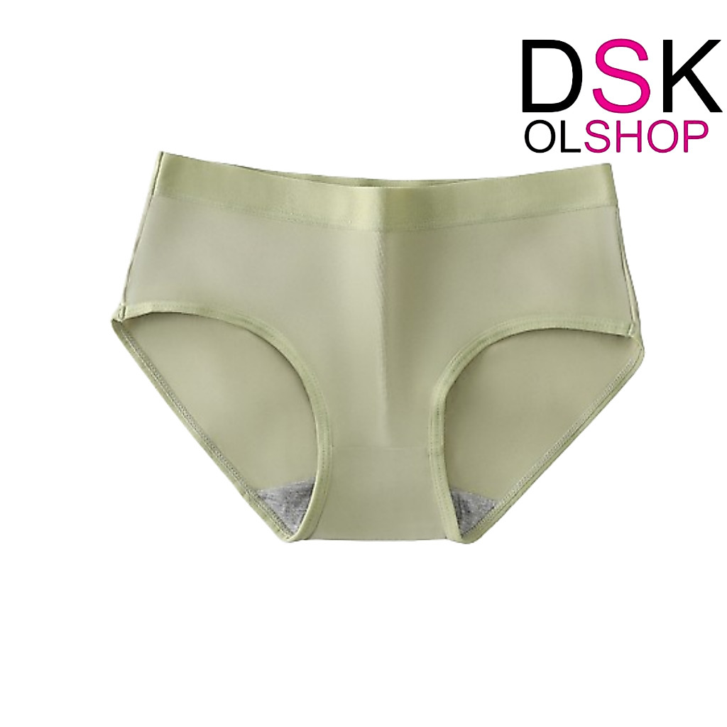 DSKMALL Celana Dalam Wanita Cewek Polos Celana Dalam Gaya Korea Bahan Katun CD501