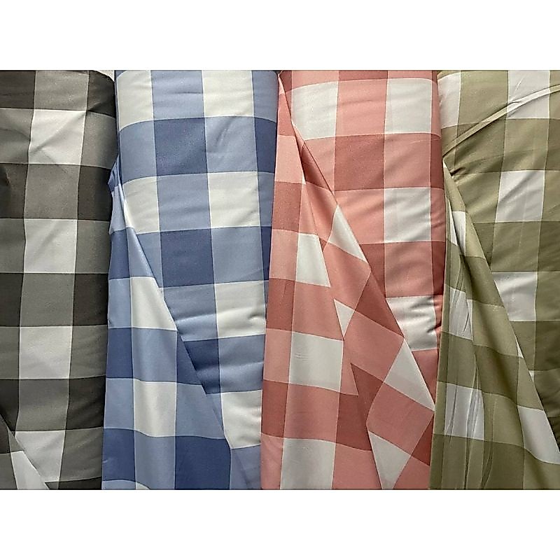 Kain Microtex Meteran Polos Aesthetic dan Kotak kotak