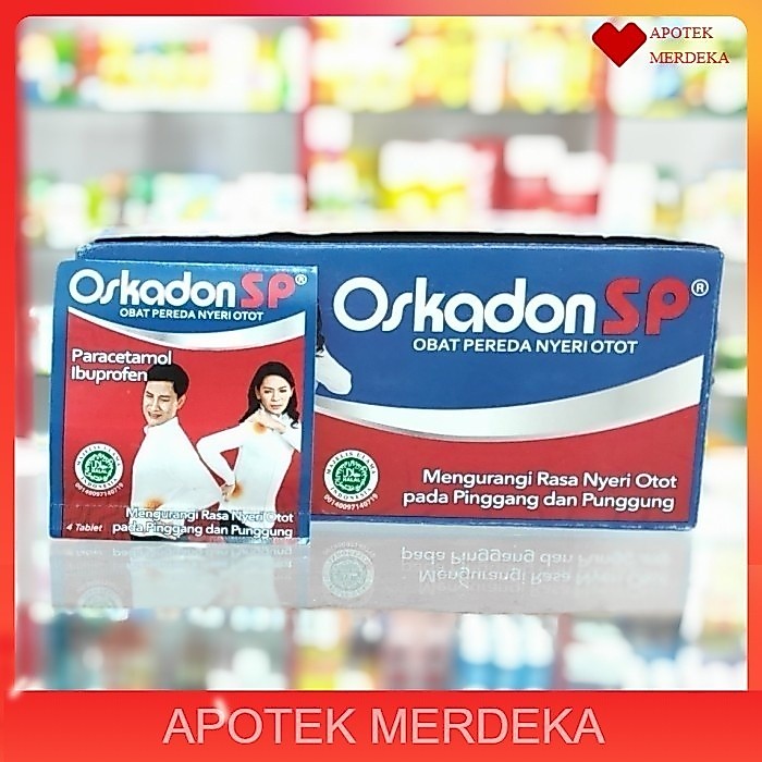 oskadon sp / obat nyeri otot / oskadon merah