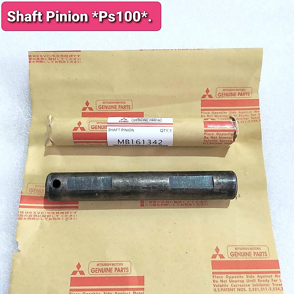 shaft as pinion ps100 ps120