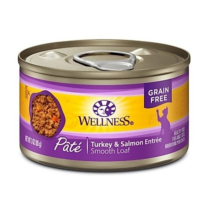 Wellness Complete Health Pate Turkey & Salmon - Wet Cat Food M