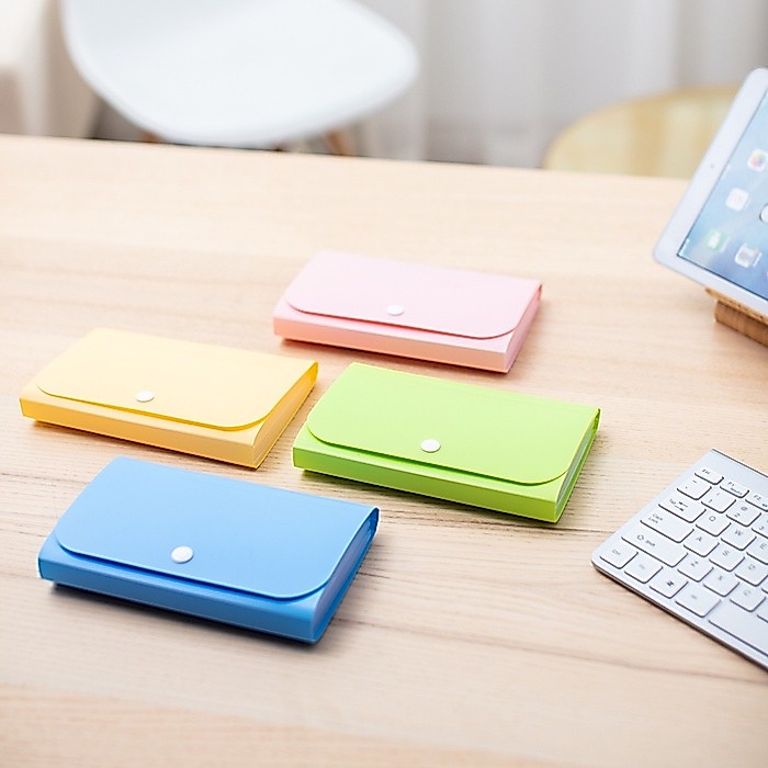DELI Dompet plastik A6 map uang map nota map giro Expanding File - E5561