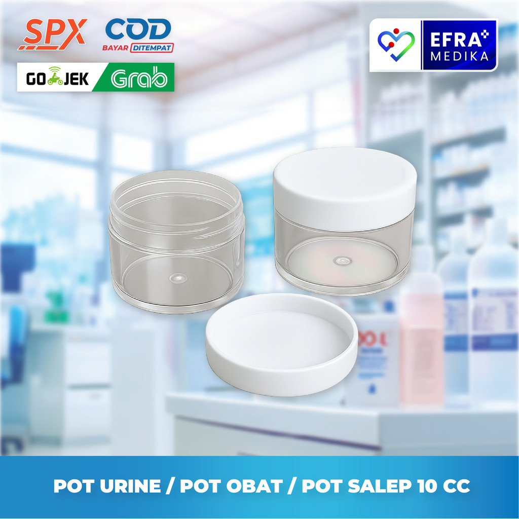 Pot urin / Pot Salep 10ml / Pot Urine 10cc