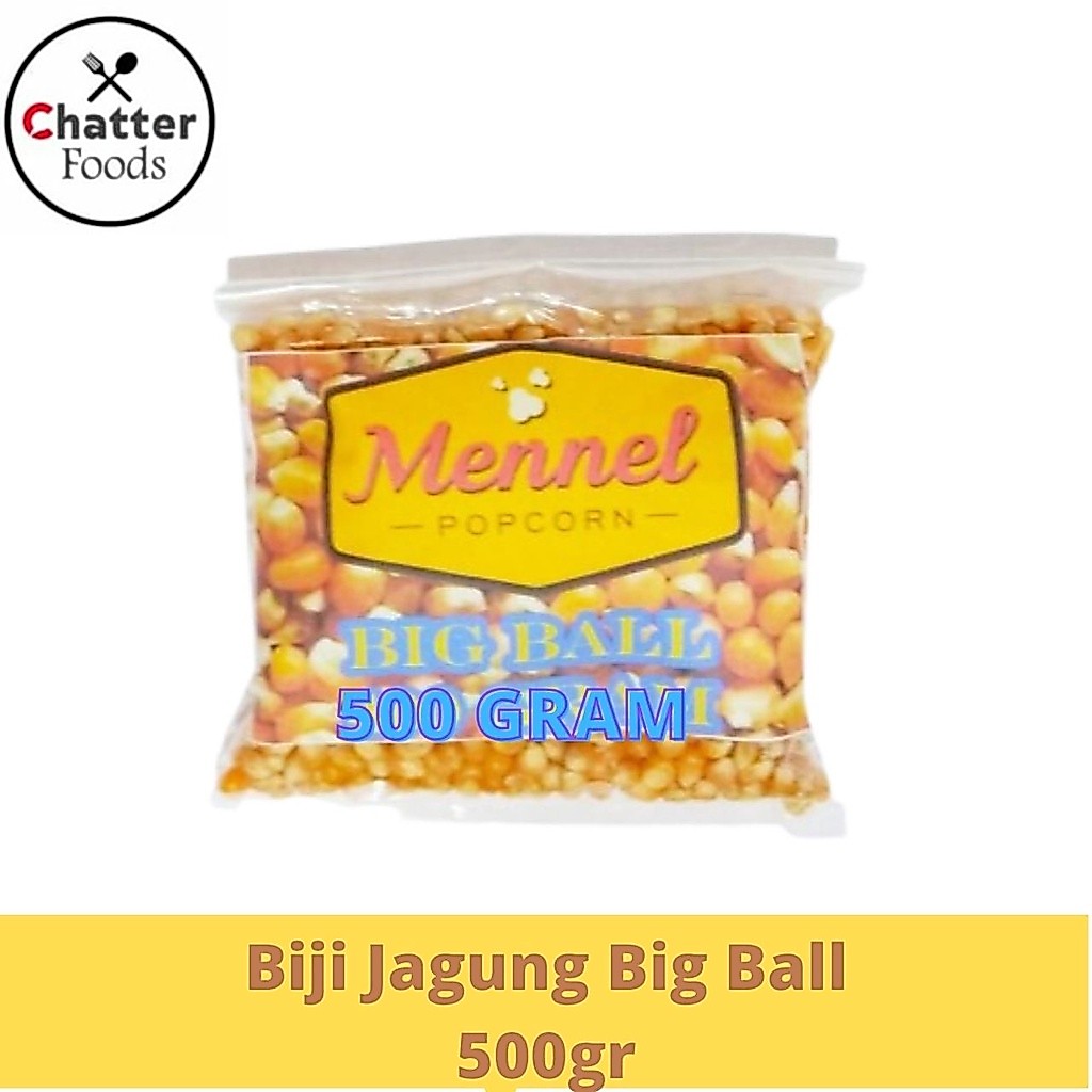 Biji Jagung USA 1kg/ Mennel Popcorn BigBall Mushroom / Biji Popcorn
