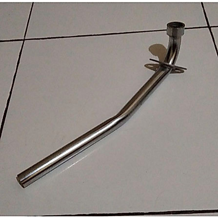 LEHER PIPA KNALPOT LEHERAN KENALPOT KAZE R BLITZ R KAZE ZX 130