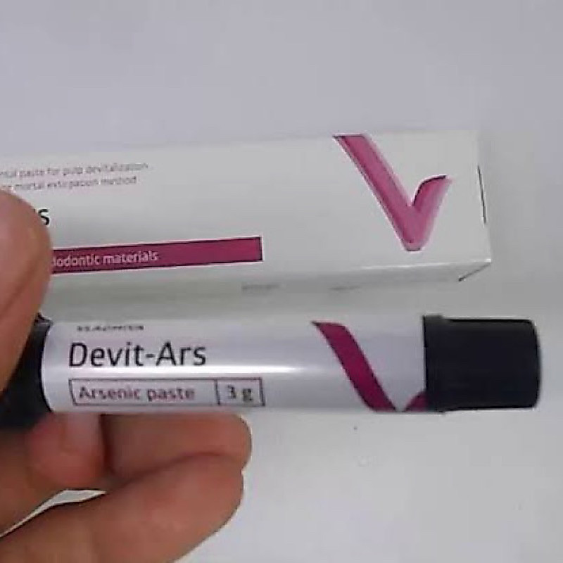 DENTAL DEVIT PASTA DEVITALISASI ARSEN / NON ARSEN PULPA / DEPULPIN / DEVITEC
