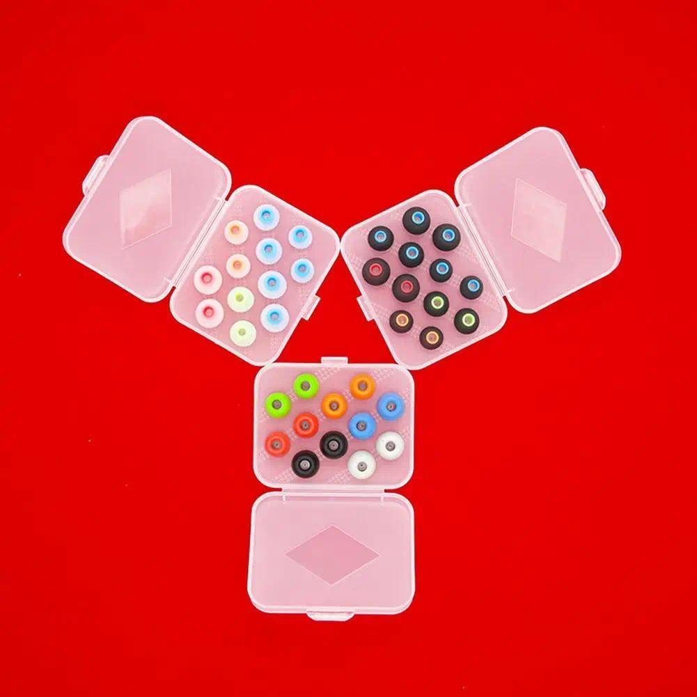 Earphone Silicone Case Storage Box Transparent Earphone Silicone Cover Storage Box PP Material Earph
