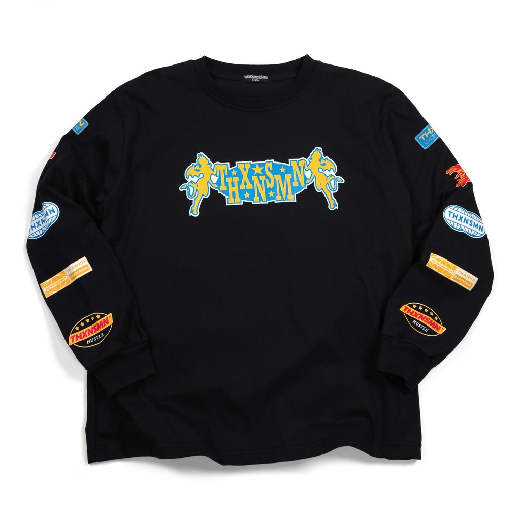 Longsleeve Davina Black Thanksinsomnia