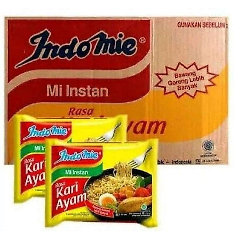 indomie kari ayam 1 dus