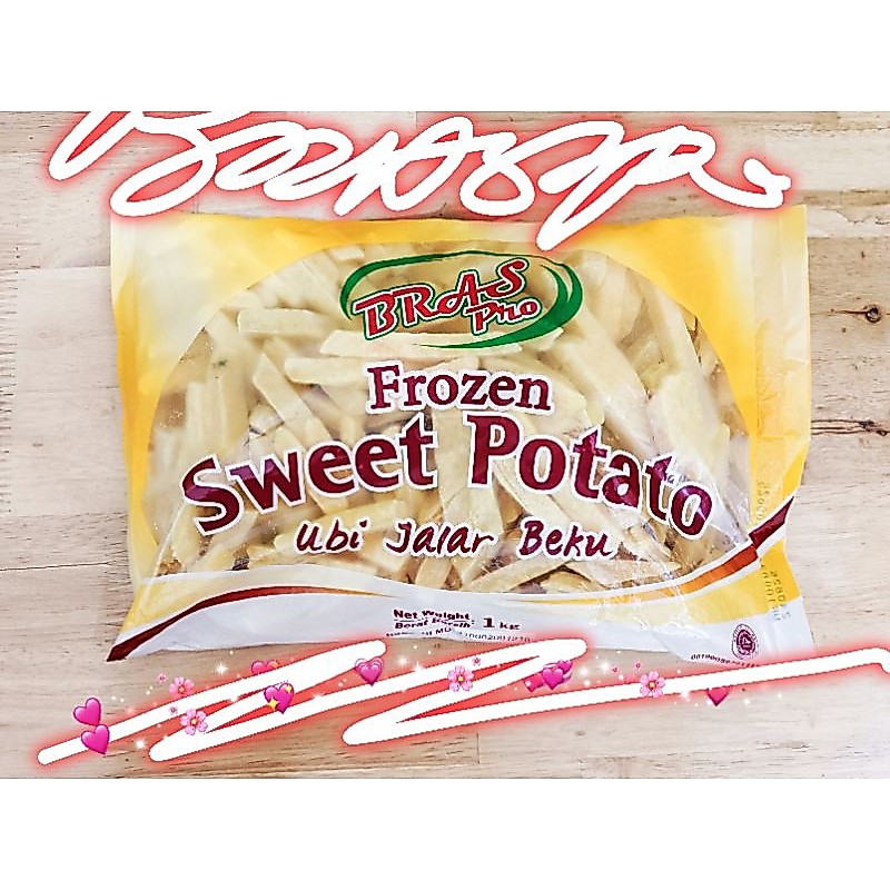 UBI JALAR GORENG 1KG BRAS PRO/SWEET POTATO/UBI GORENG