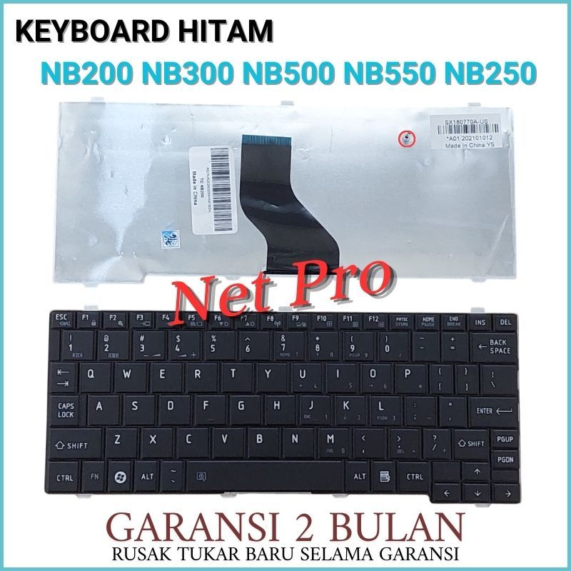 Keyboard Toshiba NB510 NB520 NB500 NB505 NB550 NB550D Series -NPRO