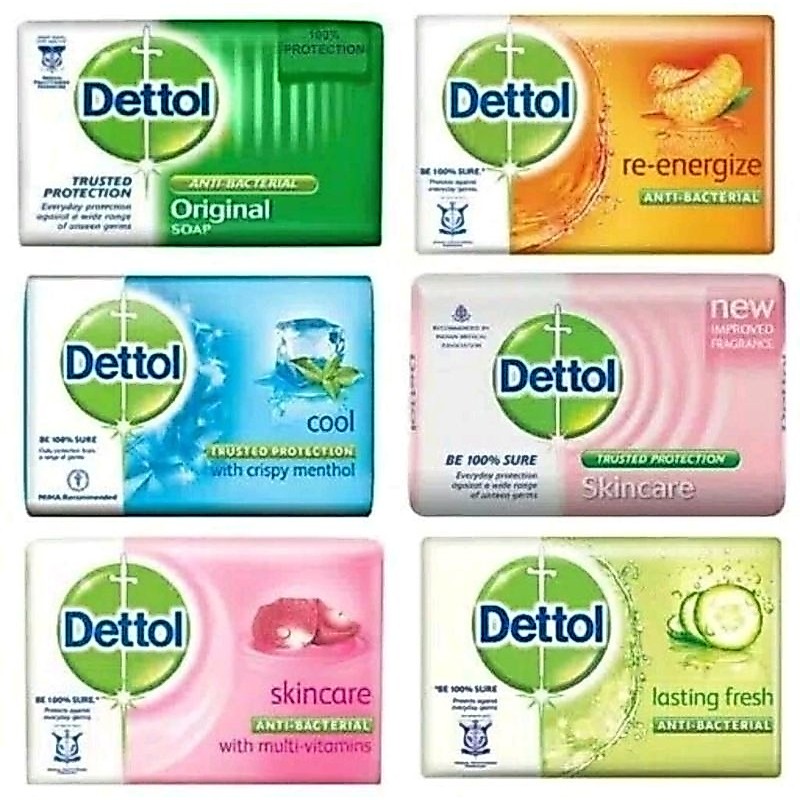 Dettol Sabun Batang 60gr - Dettol Bar Soap 60gr