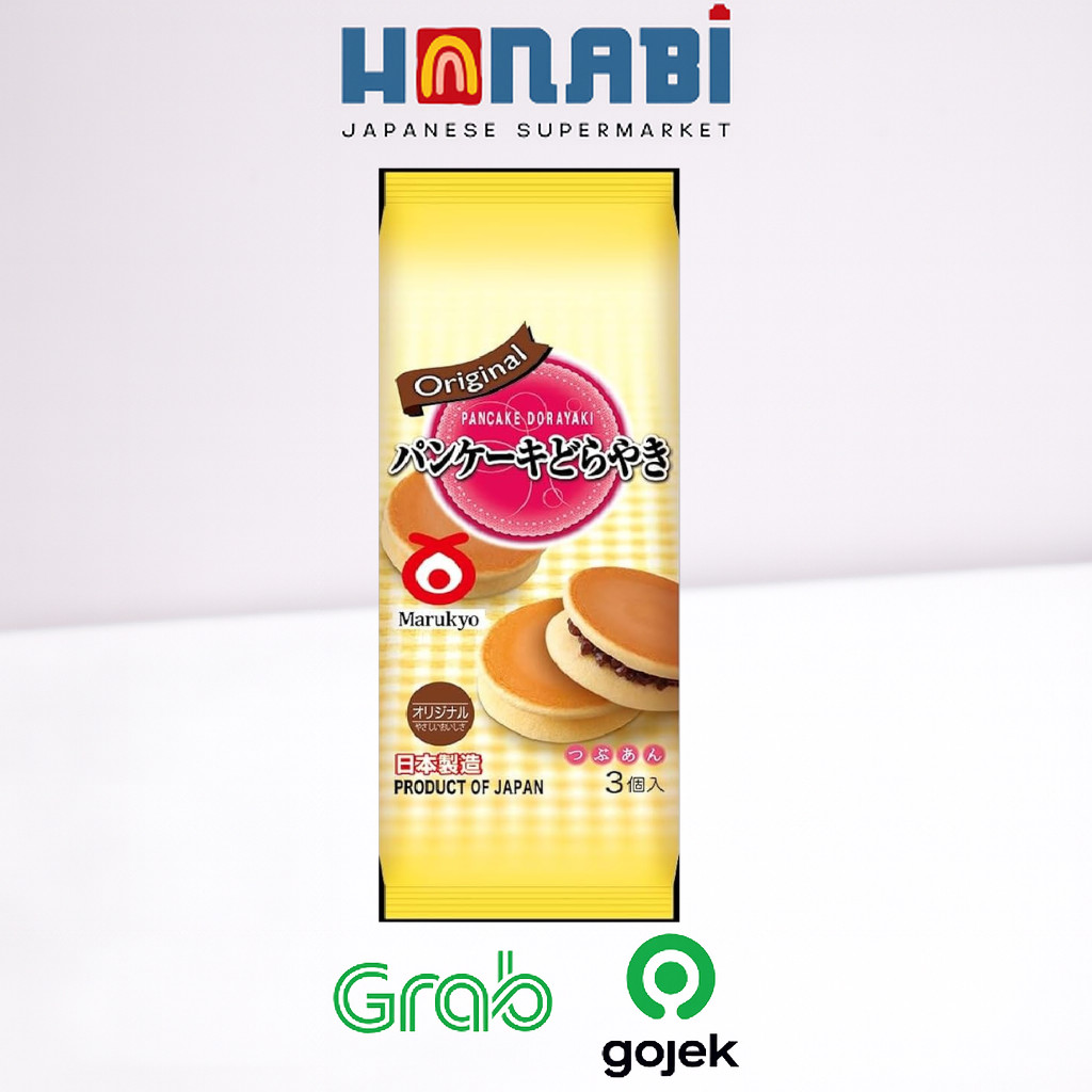 Marukyo Pancake Dorayaki 190g – Kue Dorayaki Original Autentik Khas Jepang Premium Made In Japan