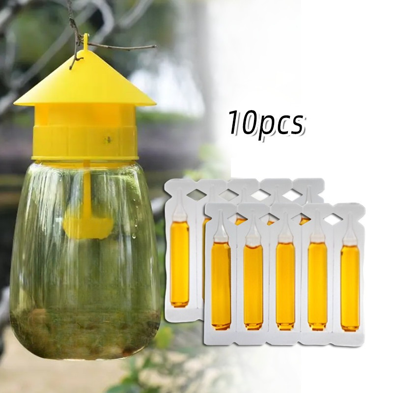 10pcs Liquid Fruit Fly Killer Drosophila / Melon Fruit Fly Pheromone Attractant 2ml