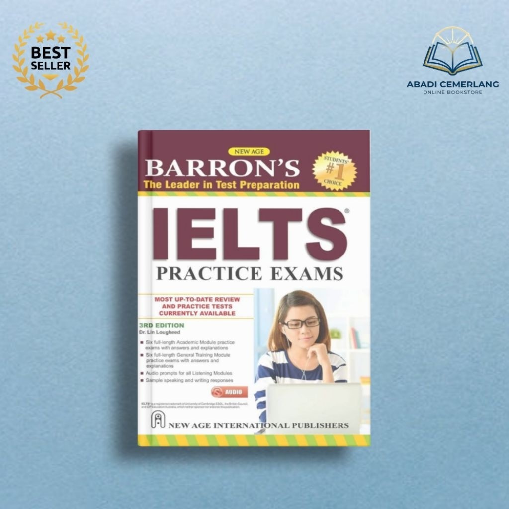 Buku Barron’s IELTS Practice Exams (3rd Edition)
