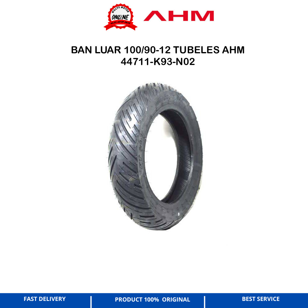 BAN 100/90-12 TUBELESS AHM 44711-K93-N02