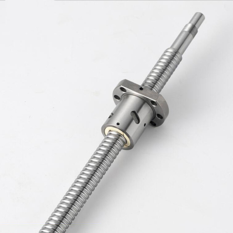 SFU1204 C5 Ball Screw BallScrew With1204 Flange Single Ball Nut End Machined Customizable Any Size P
