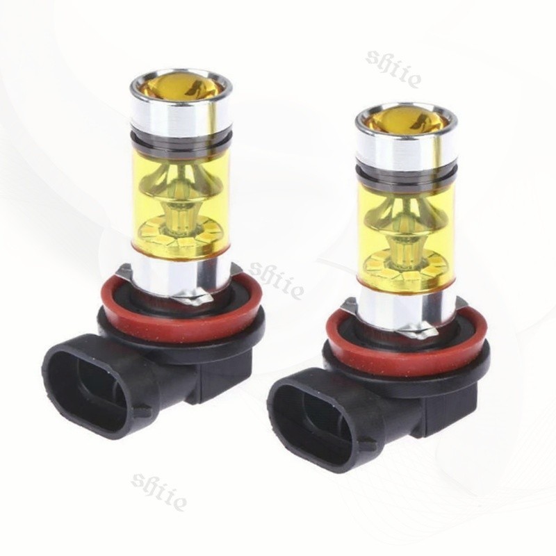Lampu Kabut LED H11 H8 Kuning Super Terang 1500LM 4300K/6000K