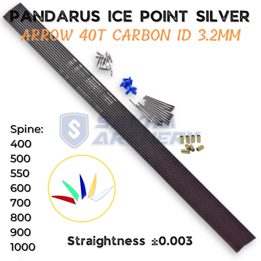 Shaft Pandarus Ice Point Silver Spine 400 s/d 1000
