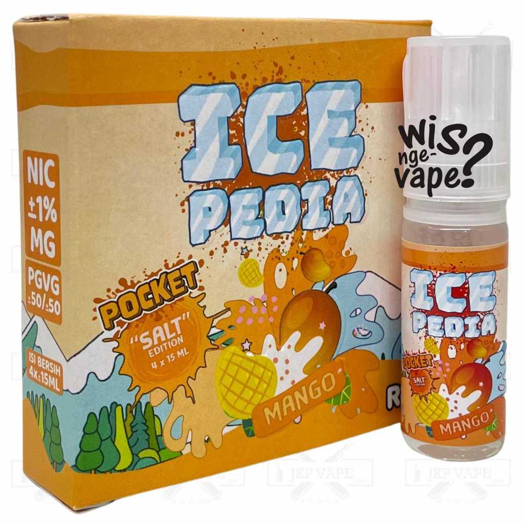 Icepedia 15ml - Saltnic Liquid Ice Pedia by Majapahit