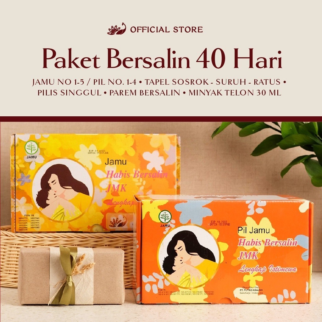JMK Jamu & Pil Habis Bersalin 40 Hari / 20 Hari