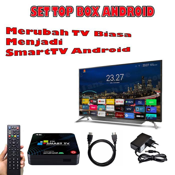 Smart Tv box android (Merubah tv biasa menjadi SmartTV) - RAM 2GB