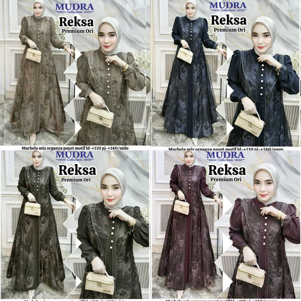 0206    REKSA DRESS  FASHION  by MuDRa
