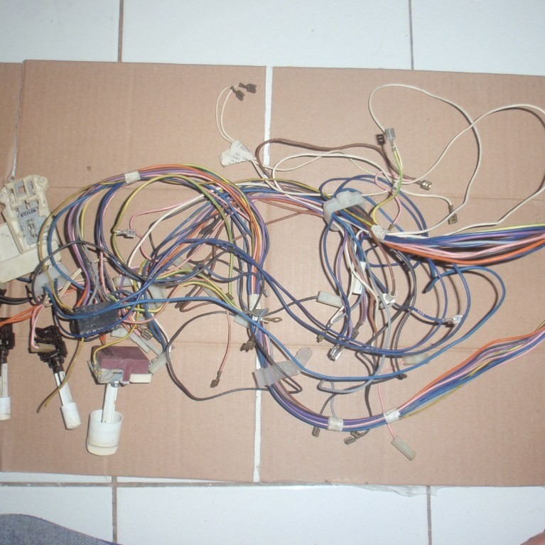 Kabel Body Wiring Mesin Cuci LUX Classic Front Load WH262 WH 262 Kapasitas 6.1kg
