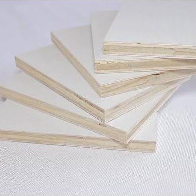 Triplek / Multiplek melamin putih 18mm (200x20)cm, melaminto plywood,