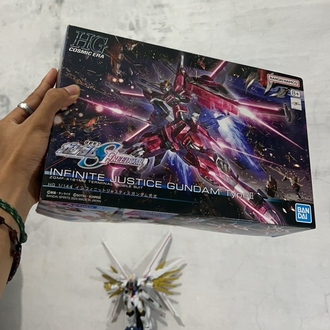 HG Infinite Justice Type 2 Bandai (jual cepat) | gundam seed infinite justice type ii