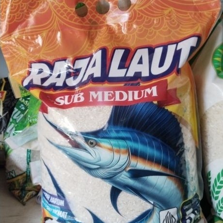 Beras 5kg Raja laut / beras medium